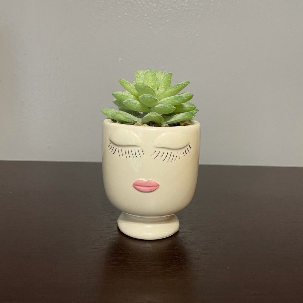 Small Faux Succulent
